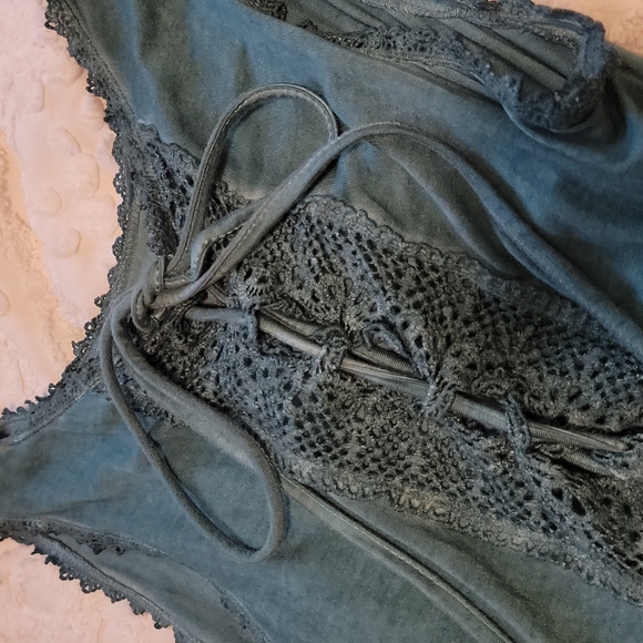 Umgee dress, teal blue - Picture 4 of 7